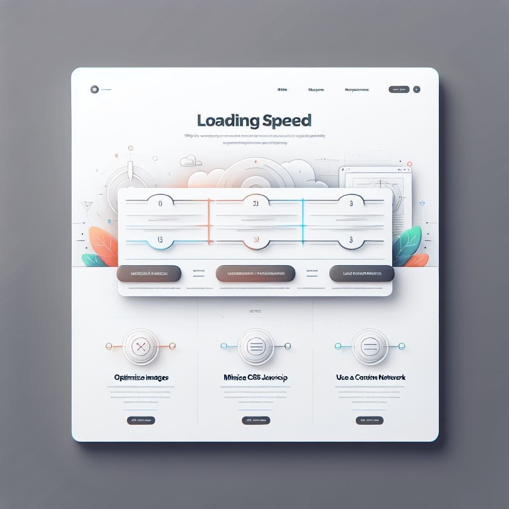 Clean and modern design for How to Improve Your Website's Loading Speed